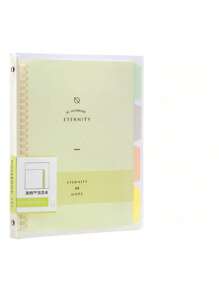 Cuaderno de alta calidad con espiral de plástico tamaño B5, bloc de notas con hojas sueltas A4 para papelería de estudiante - computadora portátil - Ver 3