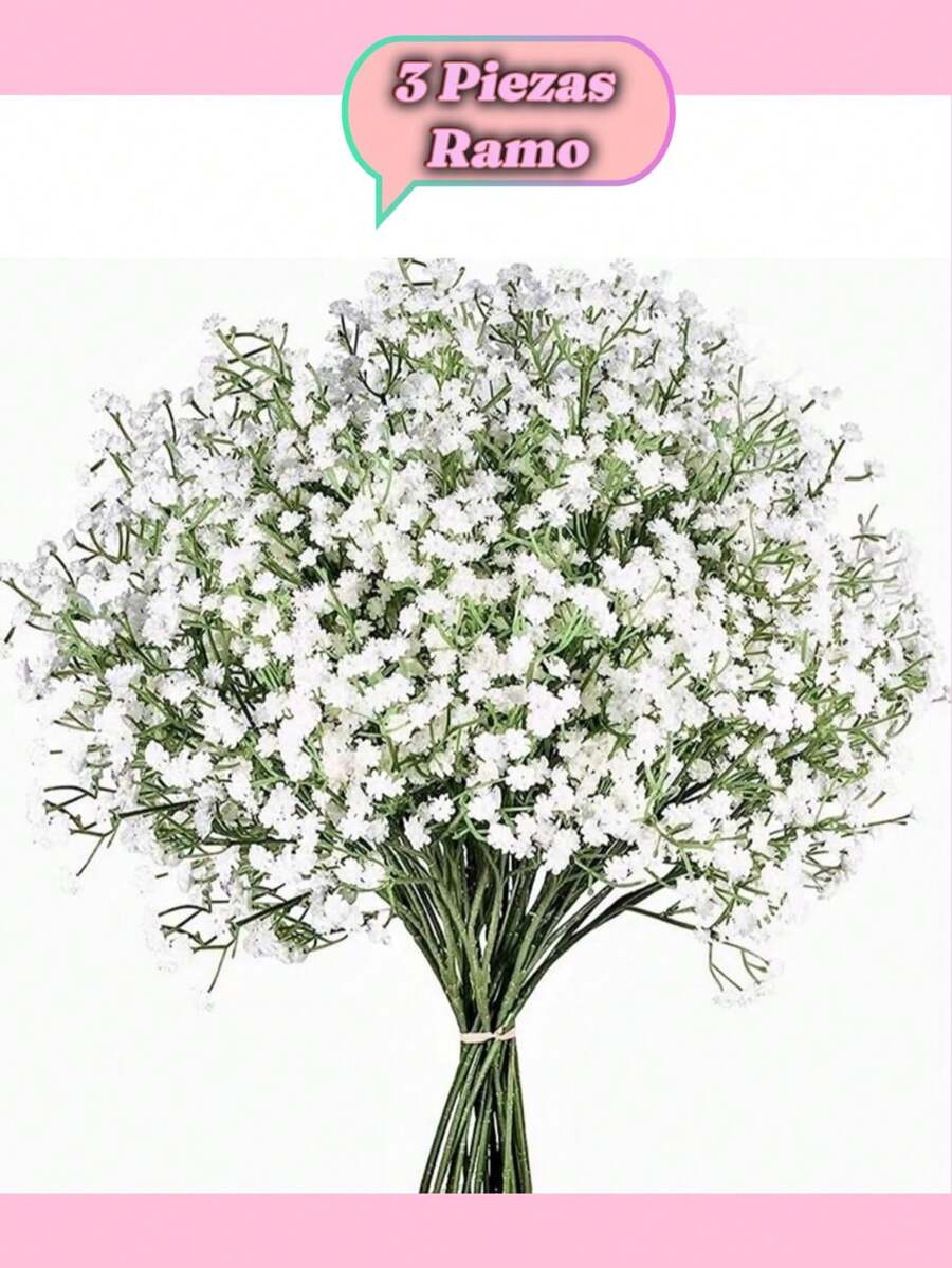 Artificial Flowers - White - View 1