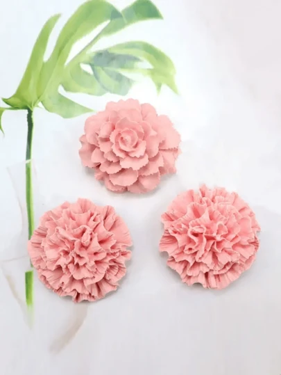 硅胶模具手工制作花形香皂蜡烛模具装饰模具手工工具