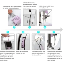 Sewing Machines - Purple - View 8