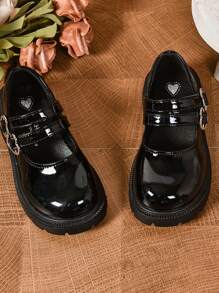Flats Anak-anak - Hitam - View 5