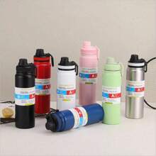 800ml  Bottle Hot & Cold Space Bottle With Large Capacity Thermal Insulation -MX5012 - Nhiều màu - Xem 9