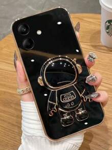 Arthur Capas Luxury Cell Phone Case With Astronaut Stand For Moto G24 Power - 彩色 - 查看 1