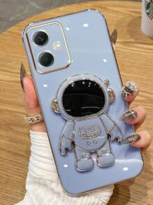 Arthur Capas Luxury Cell Phone Case With Astronaut Stand For Moto G24 Power - 彩色 - 查看 8