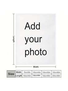 1 pieza Manta de franela personalizada, manta decorativa suave y gruesa para sofá, sala de estar, dormitorio - excelente regalo para familiares y amigos