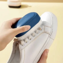 1pc，洗衣刷，家用软毛刷，洗衣刷，裤子刷，衣领刷，衣服鞋子清洁刷，店铺洗鞋刷 - 彩色 - 查看 3