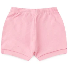 Kit 8 Peças Body Bebê Manga Curta Roupas de Bebê 100% Algodão