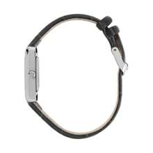 Saint German Square Croco Murray Black Hill Men's Watch - 黑色 - 查看 2