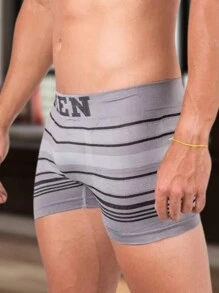 Kit Com 9 Cuecas Man Boxer Masculina Poliéster Confortável Estiloso Roupa Íntima Para Homens Ajuste Perfeito Uso Dia-a-Dia Alta Qualidade Toque Suave Suporte Excelente