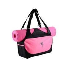 Torby sportowe do jogi dla kobiet z regulowanym uchwytem na matę do jogi, płócienna torba typu tote, torba na ramię do biura, na trening, pilates, plażę, torbę podróżną do ćwiczeń