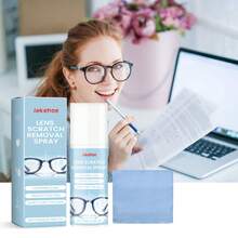 100ml Líquido limpiador de gafas, limpiador de lentes en spray para una visión clara, fácil de usar - Azul - Ver 4