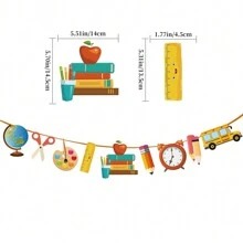 Pancarta de barra de pociones de regreso a la escuela y Halloween - Decoración de papel versátil para fiestas y eventos temáticos