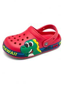 Kids Clogs - 레드 - 보기 3