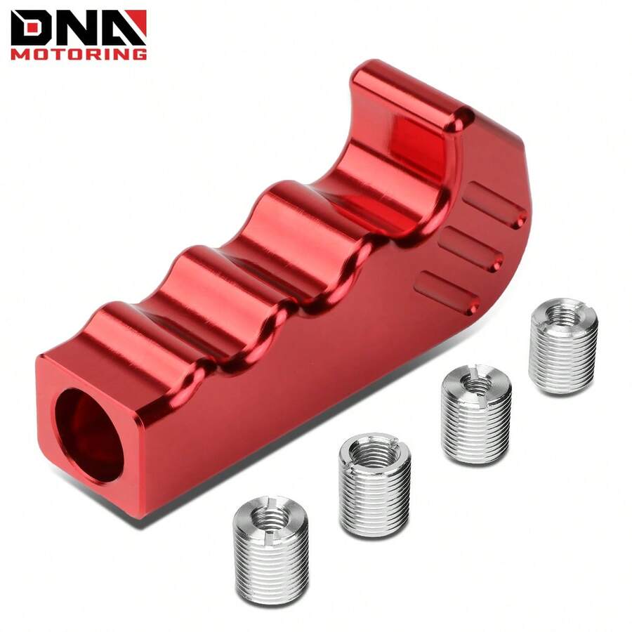 Aluminum Pistol Grip Gear Shift Knob, Red SHEIN USA
