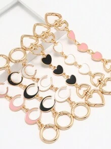 1/2 buc. Lanț de prelungire a geanților, prelungitoare de curele de poșetă Accesorii de înlocuire pentru lanț de prelungire a poșetei pentru geanta de umăr.