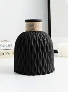 1 Pezzo Vaso da fiori con texture ondulata, decorazione per la casa, decorazione per feste e matrimoni