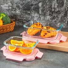 Cajas de almacenamiento de refrigerador - Rosa - Ver 5