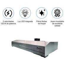 Campana Extractora Empotrable Acero 50 Cm Shorbull