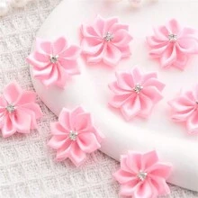 50pcs Handmade Embellished Flower DIY Clothing Accessories