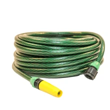 Mangueira De Jardim Trançada 30 Metros Para Casa Jardim Flexível Resistente Com Esguicho Reforçada
