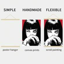 1pc Canvas Painting, Cool Girl, Ideal Gift For Living Room, Kitchen, Decor Wall Art Wall Decor, Home Decor, Wall Art, Room Decor, Room Decoration, No Frame