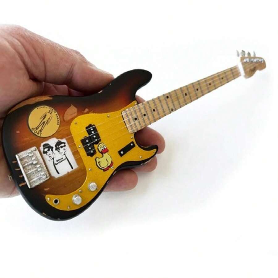 Axe Heaven -Duck Dunn Signature 1959  Precision Mini Bass Guitar Replica Collectible  [COLLECTABLES] Figure, Collectible - 彩色 - 查看 1