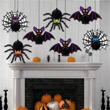 万圣节派对装饰 蜂窝状挂饰 万圣节装饰 天花板装饰 蜂窝状挂饰 - 萬聖節掛飾 - 查看 3