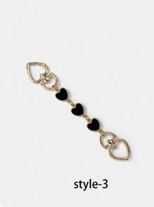 1/2 buc. Lanț de prelungire a geanților, prelungitoare de curele de poșetă Accesorii de înlocuire pentru lanț de prelungire a poșetei pentru geanta de umăr.