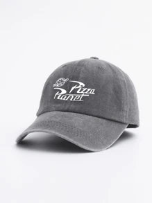 1入組「PizzaPlanet」印花棒球帽，多用途時尚爸爸帽，適用於戶外調節防曬運動帽，適用於女士男士的父親節 - PizzaPlanet - 查看 20