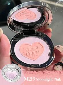 JOOCYEE BLUSH M219 Rosa claro de larga duración, fácil de mezclar, natural y gradiente - M219 polvo de luz de luna - Ver 2