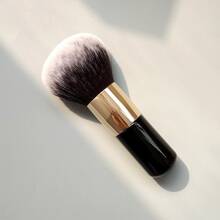 Ny tjock puderborste, svart multifunktionell puderborste, rougeborste, sminkborste för sminkverktyg, foundationborste, concealerborste, rougeborste, konturborste, rougeborste, bronzerborste, puderborste, foundationborste, rougeborste - Guld - Visa 6