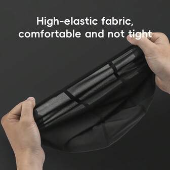 ROCKBROS 1 件装面罩头盔内衬：冰丝吸湿排汗头套，防滑下巴保护，适用于山地自行车骑行面罩