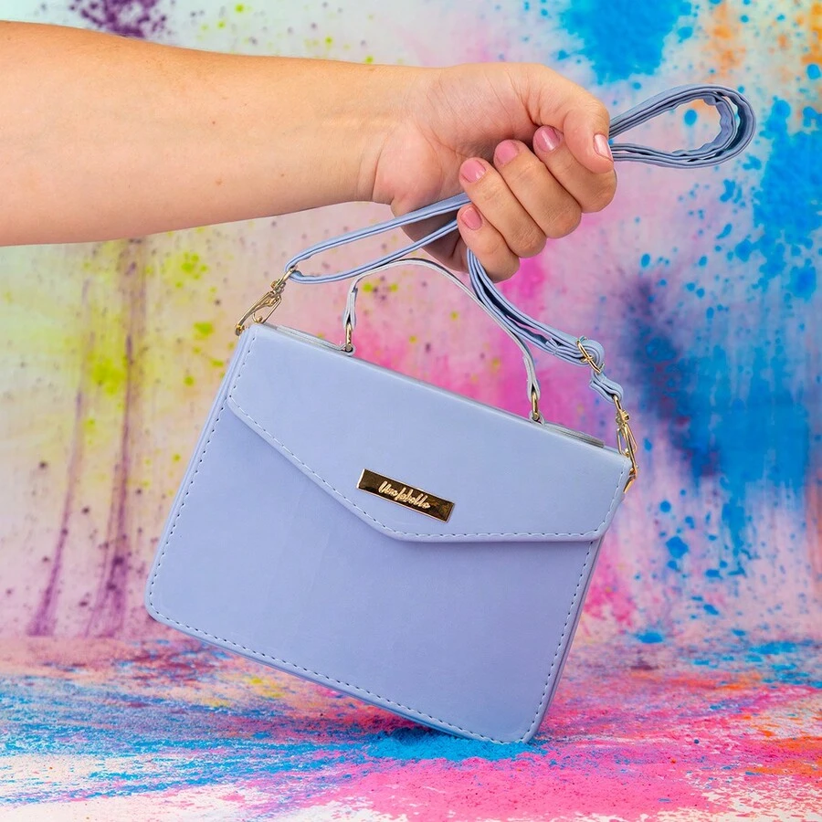Women's Fashion Bag Various Colors Adjustable Crossbody Strap Super Offer - 寶藍色 - 查看 1