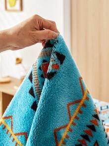 1 件波西米亚风格毛绒沙发套，现代沙发垫，适合客厅，四季 - 綠色 - 查看 9