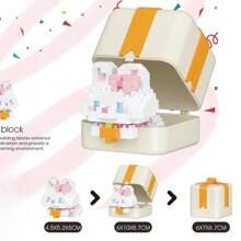Tiny Particle Toy Building Block Set Plastic Ocean Creatures Series, Suitable For Festivals, Birthdays, And School Openings. Fun Pet Blocks, Interesting Mini-Challenging Blocks, Exercise Hands-On Skills, Building Block Set, DIY Creative Home Decor And Room Decoration Toy, Educational Science Toy, Adult Building Block Set Gift, Suitable For Festive Gifts, Birthday Gifts, New Year's, Chinese New Year, Valentine's Day, Easter, Mother's Day, Father's Day, Friends' Gifts Room Decoration