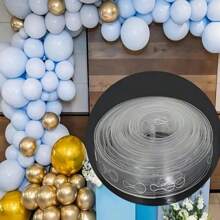 1pc, 5M Dây bóng bay hai lỗ hình vòm dùng cho tiệc cưới, phụ kiện trang trí bóng bay tiệc sinh nhật, đồ dùng cho tiệc, đồ dùng cho đám cưới, đồ trang trí sinh nhật, nhà cửa, phòng, trang trí sân vườn, giáng sinh - 1 - Xem 8