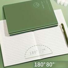 5pcs Minimalist INS Stylish Notebooks, 68 Pages Thick A5/B5 Retro Style For Students, Exams Back To School