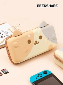 GeekShare Cute Cat Ears Carrying Case Compatible With Switch/Switch OLED - Multicolor - View 10