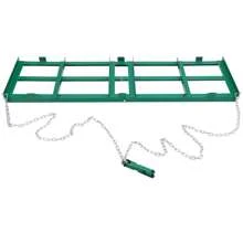 48" /72" /96" Width Driveway Drag, Drag Harrow Driveway, Grader Landscape Power Rake For ATV, UTV, Tractor, Mower, Tow Behind Yard Lawn Leveling Tool With Heavy Duty Chain