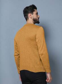 Men Sweaters - Khaki - View 5