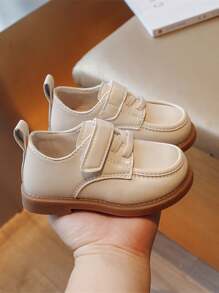 Baby Shoes Autumn Spring Boy Toddler Shoes Soft Bottom Leather Shoes Kids Sneakers - 米色 - 查看 4