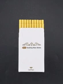 1 盒 20 件/套复古蜡封棒，多种颜色，适用于婚礼请柬、礼品盒、派对信封、剪贴簿、手工日记本