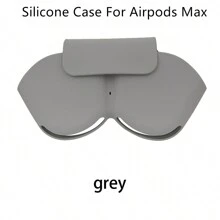 Apple Slime Silicone Protective Case Compatible With Airpods Max - Soft Silicone Cover, Waterproof, Dustproof, Fingerprint-Proof, Scratch-Resistant 360° Full Protection, Silicone Ear Cup Cover, Silicone Headband Cover, Silicone Headband Pad, Silicone Carrying Case, Flexible Silicone Material For Comfort, Durability And Easy Cleaning, Multiple Colors Available, Great Gift