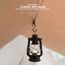 4/8/20pcs Outdoor Tent Clips, Canopy Alligator Clips, Lights Hanging Hooks, Portable Multi-Function Tent Canopy Anti-Slip Clips, Suitable For Outdoor Camping, Hiking, Travel, Adventure