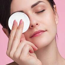 50/100 Peças Almofadas Descartáveis Redondas de Limpeza Facial, Lenços Removedores de Maquiagem, Limpeza de Pele e Remoção de Esmalte das Unhas, Limpeza Facial Portátil, Pincel Facial, Bolsa, Organizador, Armazenamento
