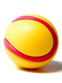 1 Đồ chơi nhai cho chó, Bóng kêu tương tác đàn hồi, Màu sắc ngẫu nhiên - Nhiều màu - Xem 8