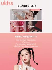 ukiss 0.6g Colorful Liquid Liner Pencil,  Slim Nip Eyeliner Pencil, Lower Eyelashes Pencil, Eye Painting Pencil, Intense Color, Smooth Ink Flow,  Fast Dry, Waterproof And Sweatproof And Anti-Smudge - H10# Snowy White - 查看 9