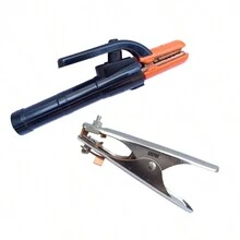 500A Electrode Holder Welding Plier Kit + 400A Negative Clamp - màu đen - Xem 1