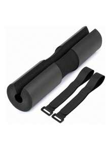 Almohadilla para Barra de Pesas para Levantamiento, Protectora para Cuello y Hombros para Sentadillas, Zancadas, Hip Thrust, Levantamiento de Pesas,Cojin Protector De Cuello para Barra Sentadilla - Negro - Ver 8