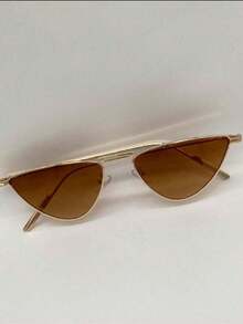 Women's Cat Style Sunglasses For Night PartiesCasualSensual - 鏽棕色 - 查看 2